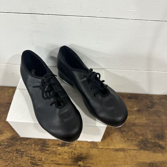 Bloch Techno Tap #3T #2H Kids Youth 12.5 Dance Jazz Tap Lace Up Shoes - Picture 12 of 12